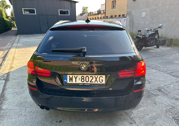 BMW Seria 5 cena 57000 przebieg: 225000, rok produkcji 2013 z Warszawa małe 326